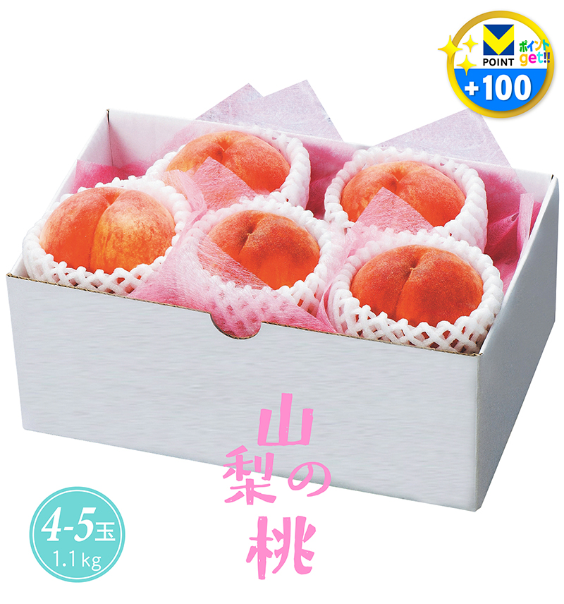 山梨の桃