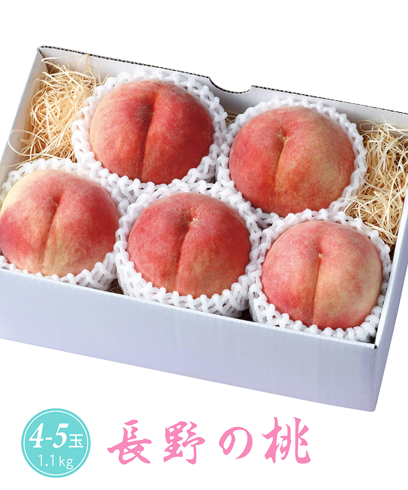 長野の桃