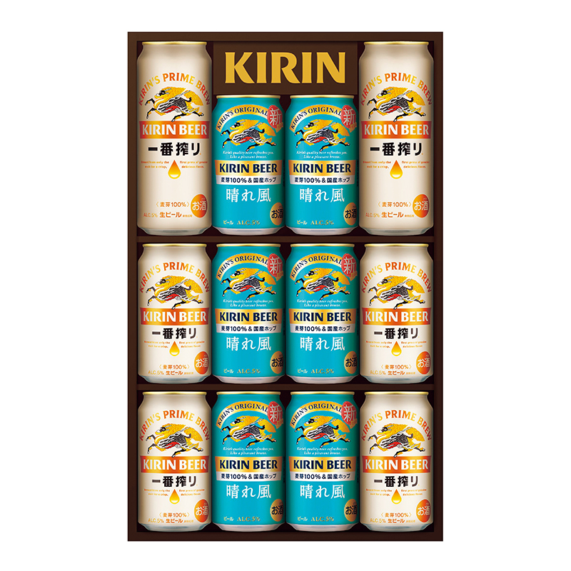 キリンビール キリン一番搾り生ビール・キリンビール 晴れ風 2種セット