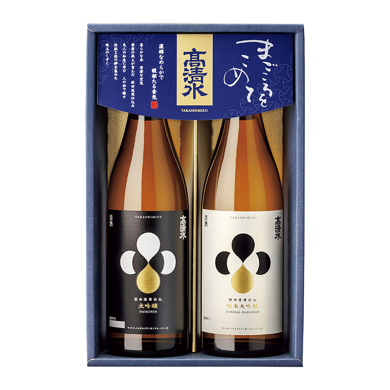 秋田酒類製造 高清水 純米大吟醸・大吟醸 720mlセット