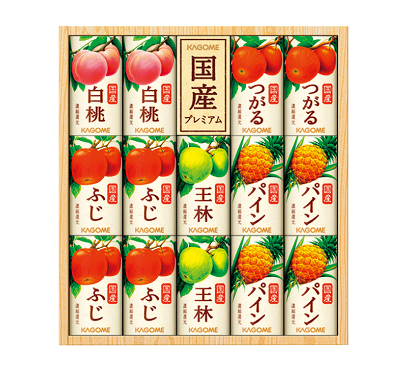カゴメ 国産プレミアムフルーツジュースギフト