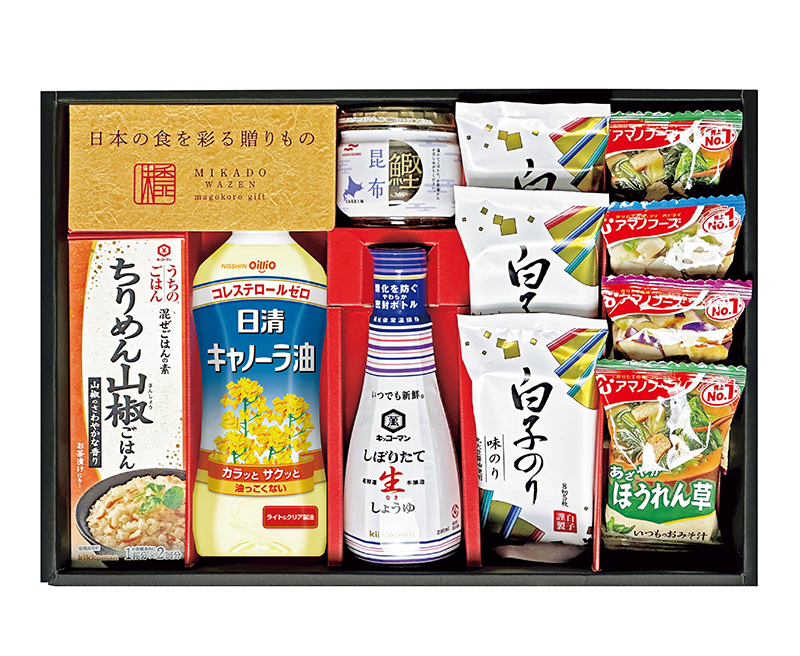 味香門和膳（みかどわぜん）アマノフーズ＆キッコーマン和食詰合せ