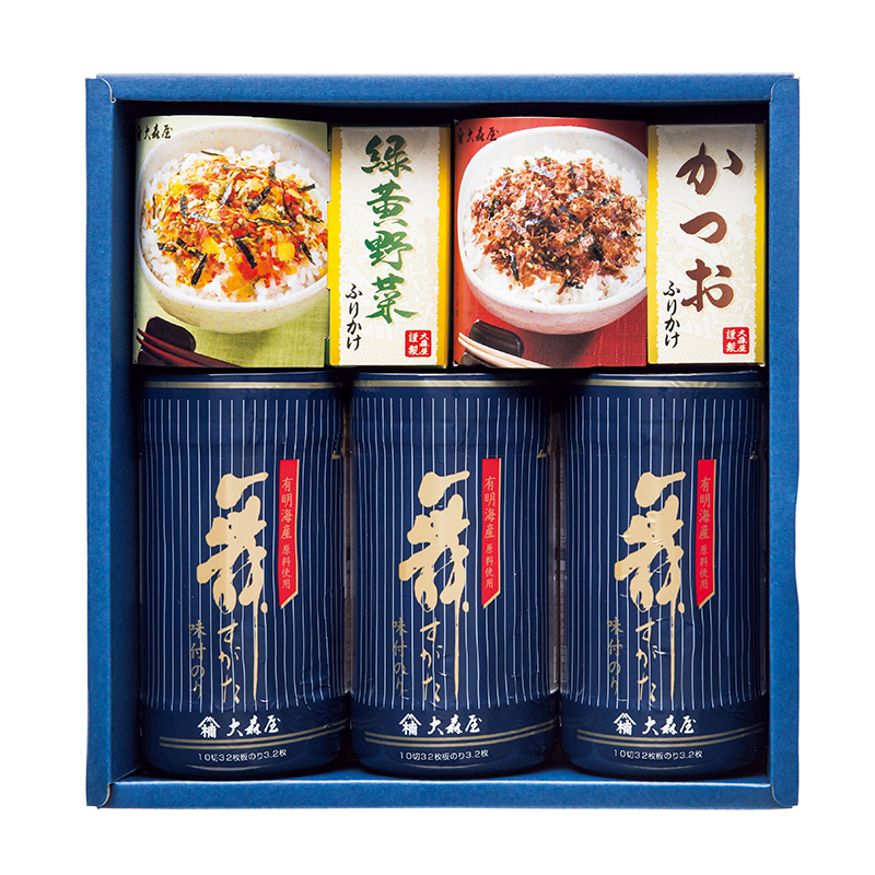 大森屋 味付卓上のり・ふりかけ詰合せ