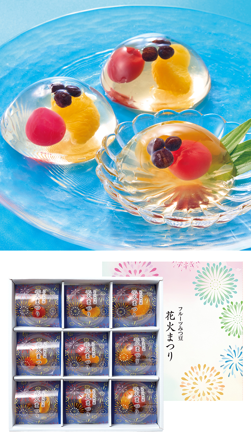 フルーツみつ豆 花火まつり