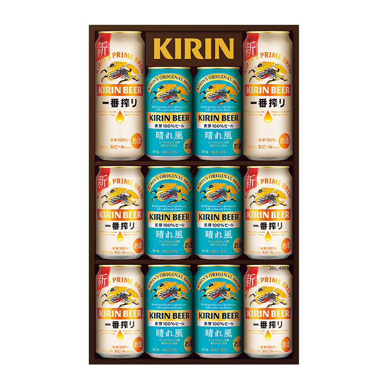 キリンビール キリン一番搾り生ビール・キリンビール 晴れ風 2種セット