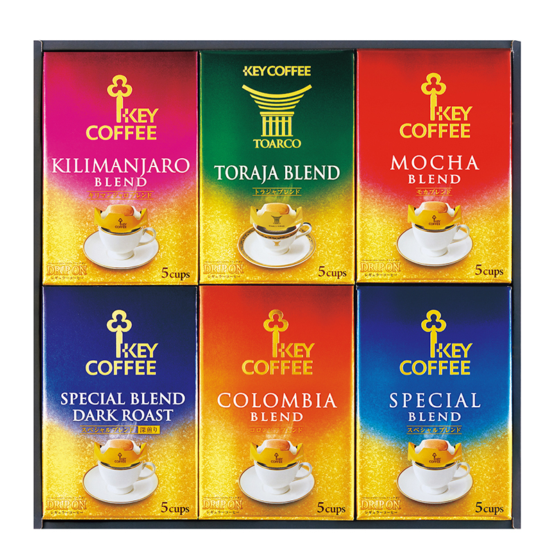 キーコーヒー ドリップオンレギュラーコーヒーギフト
