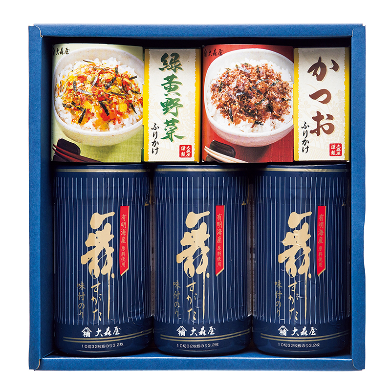 大森屋 味付卓上のり・ふりかけ詰合せ