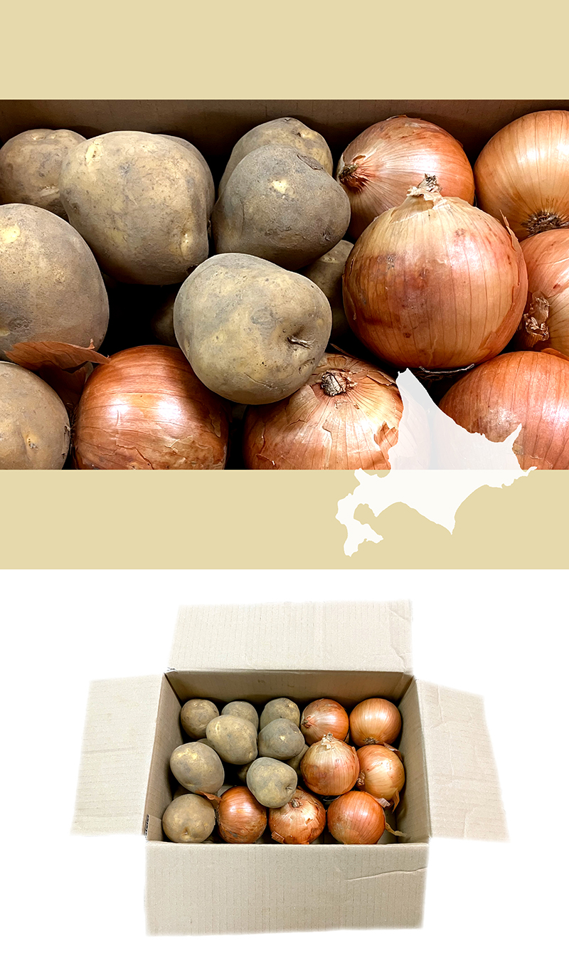 北海道産 じゃがいも・玉ねぎ 詰め合わせ