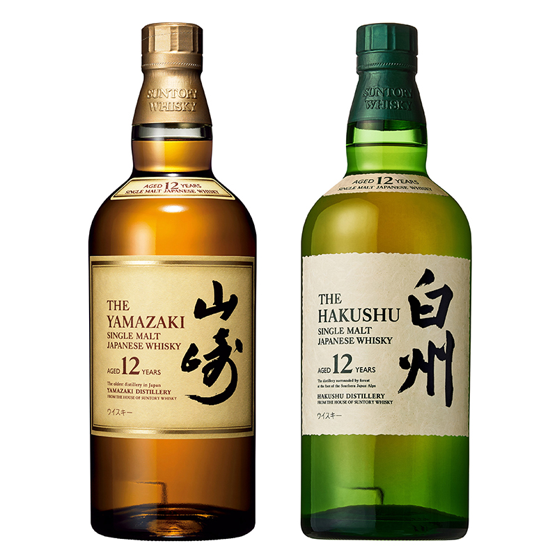 サントリー 山崎12年 白州12年 2本セット