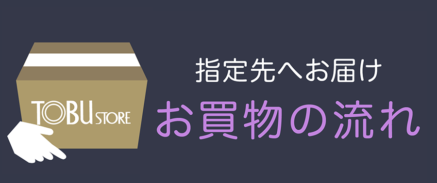 指定先へお届け お買い物の流れ